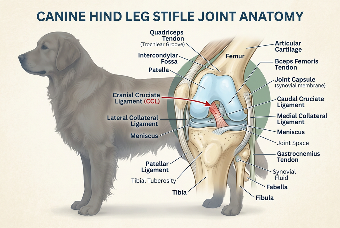 Anatomie Hunde Gelenk was ist Arthrose