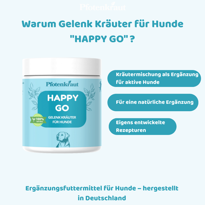 Gelenk Kraeuter fuer Hunde Arthrose 