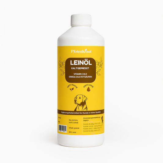 leinöl für hunde kaltgepresst